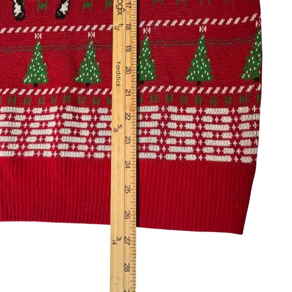 Star Wars Stormtrooper Ugly Christmas Sweater Men’s M Red Holiday Knit Lucasfilm - Picture 5 of 10